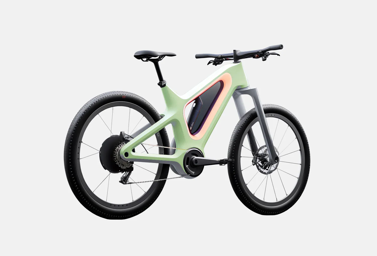 אופני הרים RockRider X צבע ירוק