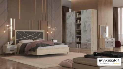 חדר שינה דגם זברה
